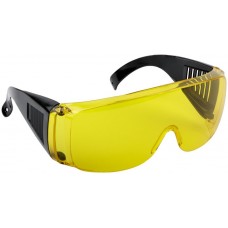Очки защитные с дужками желтые FIT 12220