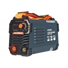Аппарат сварочный инверторный PATRIOT WM200DVC MMA (КЕЙС) 140-240В; 200A; ПВ 70%, дисплей, VRD. 605302024