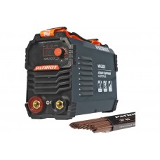 Аппарат сварочный инверторный PATRIOT WM230D MMA, 140-240В; 200A; ПВ 70%, дисплей, 605302023